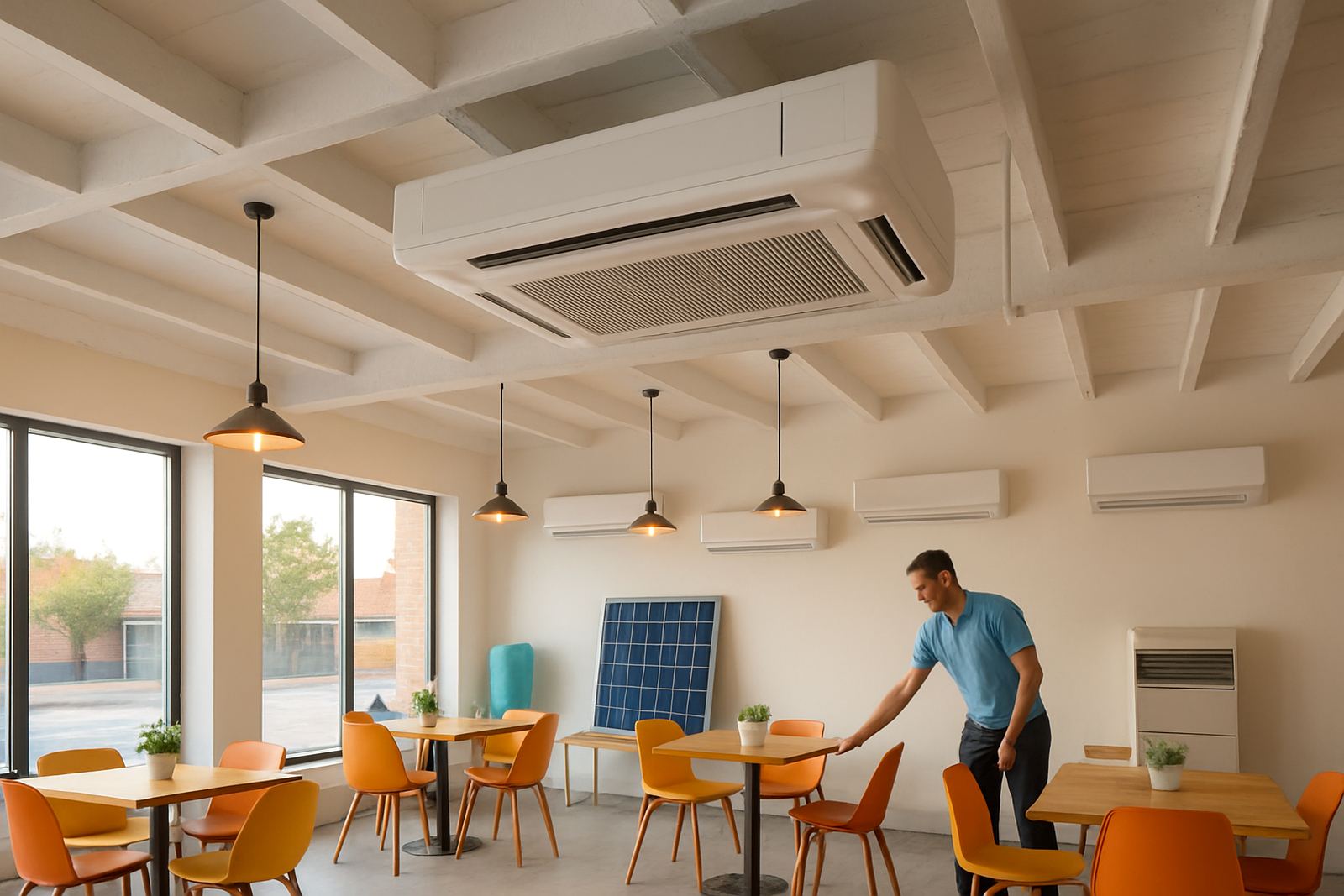 36000 BTU Ceiling Unit