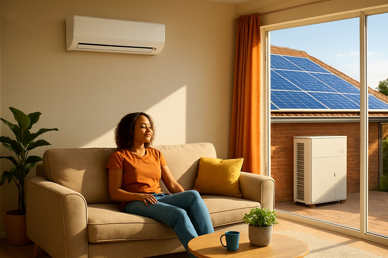 12000 BTU Solar Hybrid