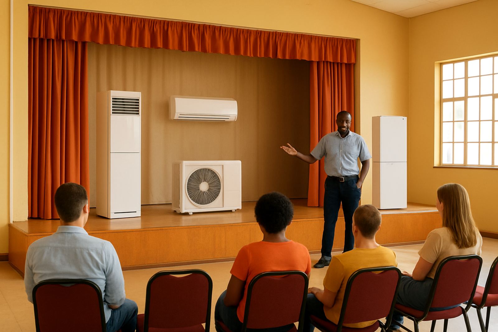 Krugersdorp Hall Cooling